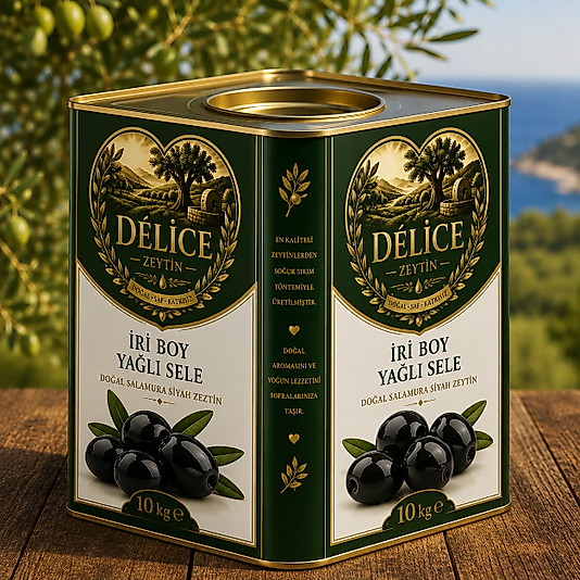 İri boy yağlı sele zeytin 10kg