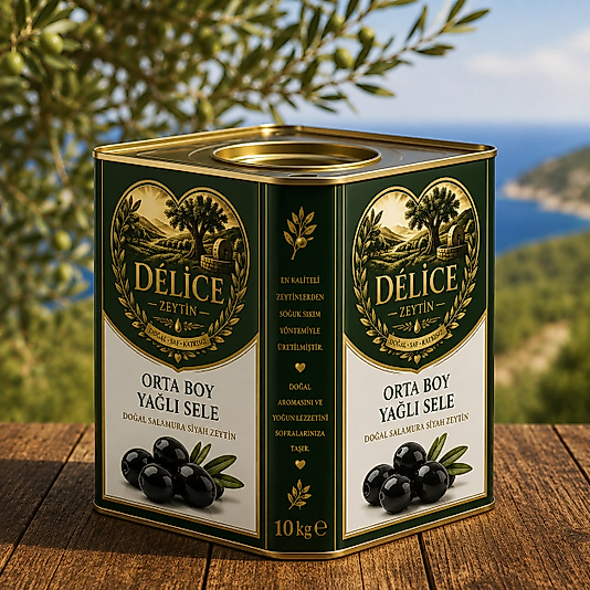 Orta boy yağlı sele zeytin 10kg